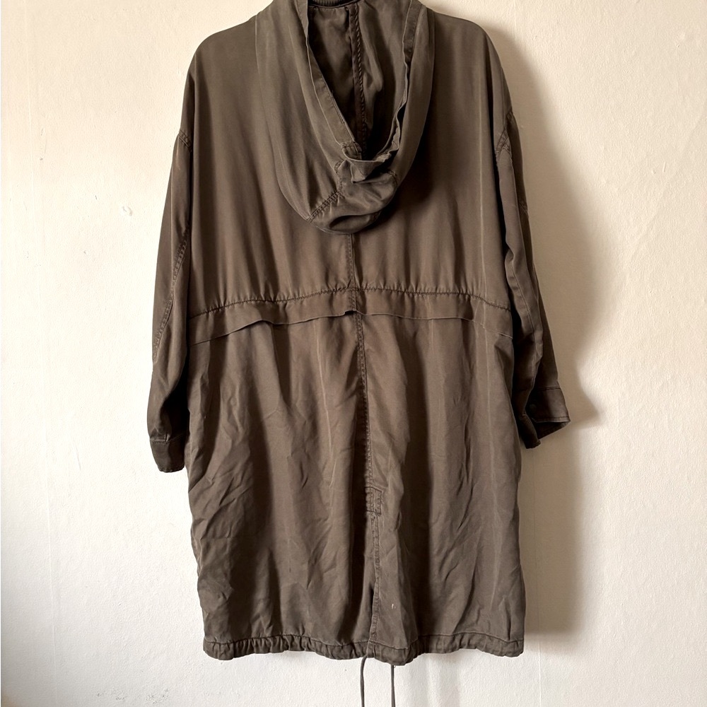 "Silence + Noise" Green/Brown Military Field Coat